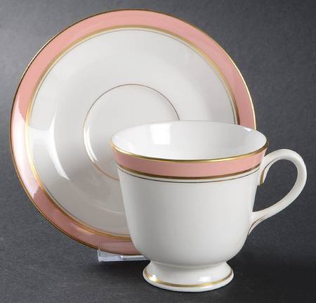 Howard Rose Footed Cup & Saucer Set
