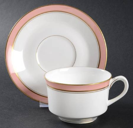 Howard Rose Flat Cup & Saucer Set