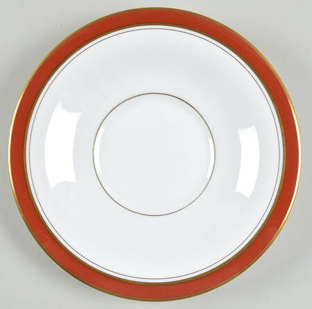 Howard Ruby Saucer for Cream Soup Bowl