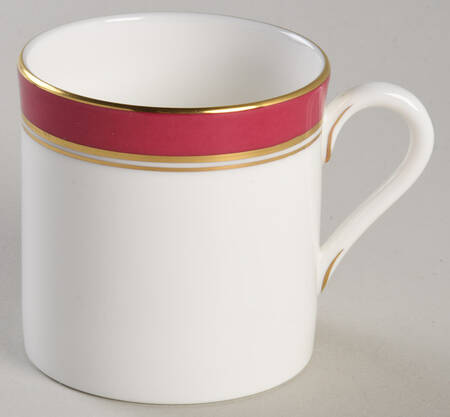 Howard Ruby Flat Demitasse Cup