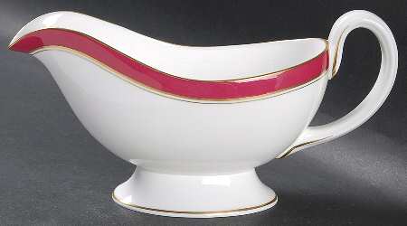 Howard Ruby Gravy Boat