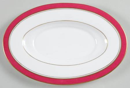Howard Ruby Underplate for Gravy Boat