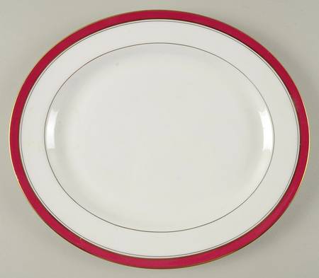 Howard Ruby 13" Oval Serving Platter