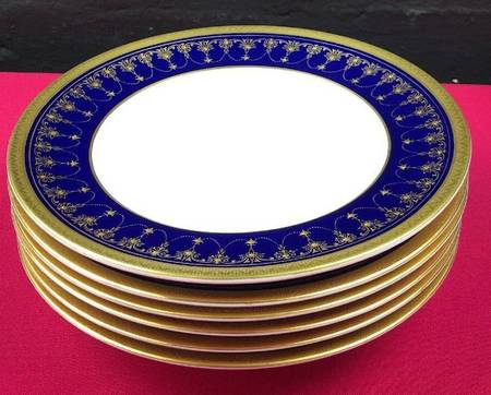 Imperial Blue Luncheon Plate