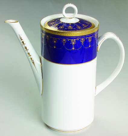 Imperial Blue Coffee Pot & Lid