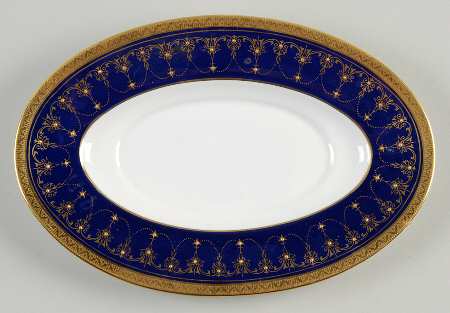 Imperial Blue Underplate for Gravy Boat