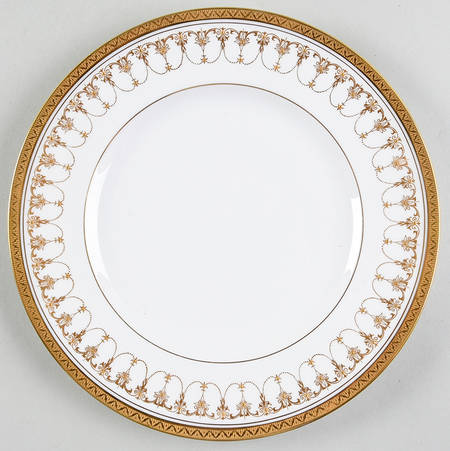 Imperial White Luncheon Plate