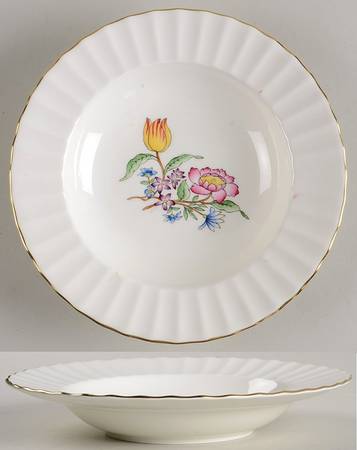 Indian Sprays Rim Soup Bowl