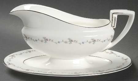 Interlude Gravy Boat with Attached Underplate