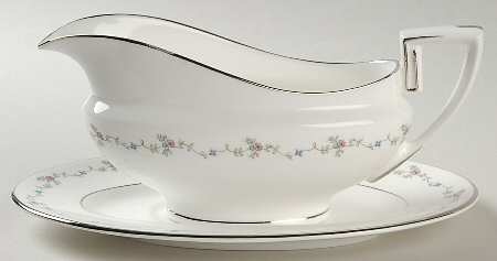 Interlude Gravy Boat & Underplate