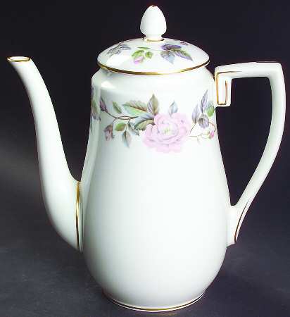 June Garland Coffee Pot & Lid