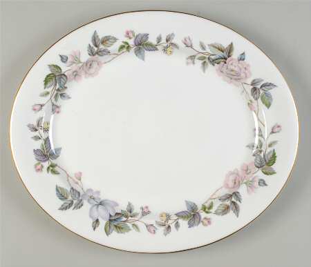 June Garland 15" Oval Serving Platter