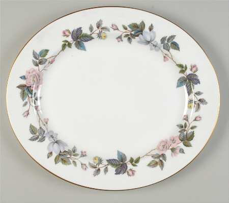 June Garland 13" Oval Serving Platter