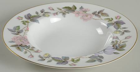 June Garland Large Rim Soup Bowl
