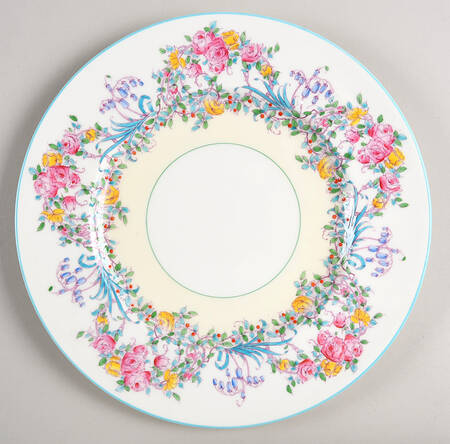 June (Z502-1) Luncheon Plate