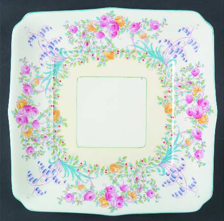 June (Z502-1) 12" Square Serving Platter