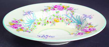 June (Z502-1) Rim Fruit/Dessert (Sauce) Bowl
