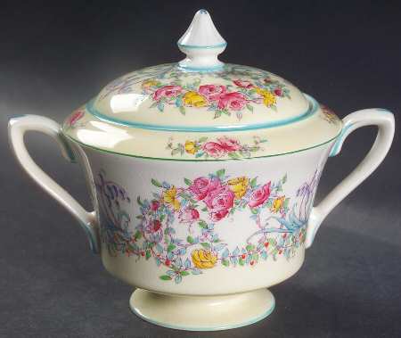 June (Z502-1) Sugar Bowl & Lid
