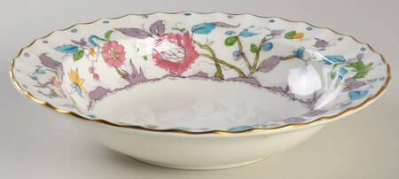 Kashmir (Ribbed) Rim Cereal Bowl