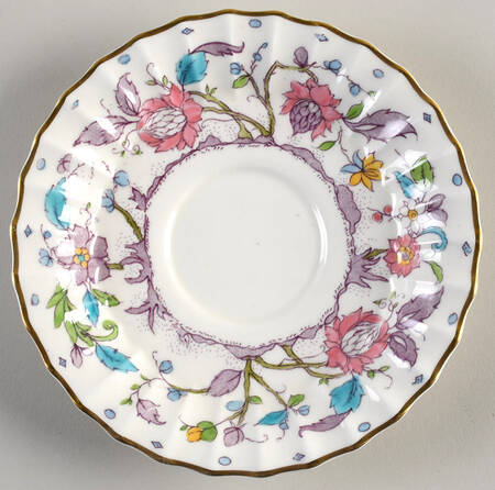 Kashmir (Ribbed) Saucer for Cream Soup Bowl