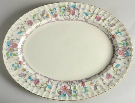 Kashmir (Ribbed) 17" Oval Serving Platter