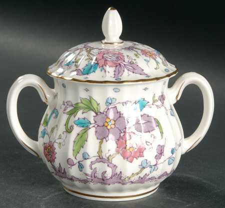 Kashmir (Ribbed) Sugar Bowl & Lid