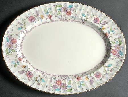 Kashmir (Ribbed) 15" Oval Serving Platter