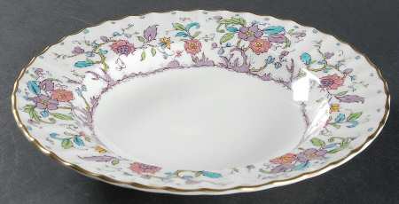 Kashmir (Ribbed) Rim Soup Bowl