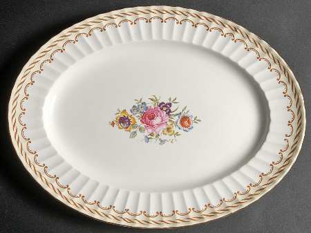 Kempsey 15" Oval Serving Platter