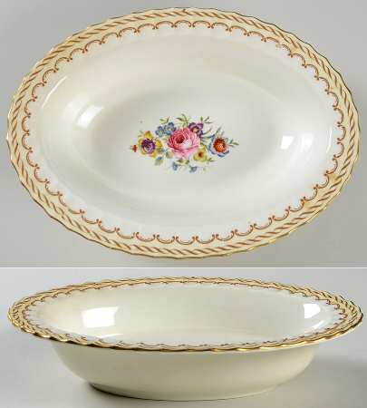 Kempsey 10" Oval Vegetable Bowl