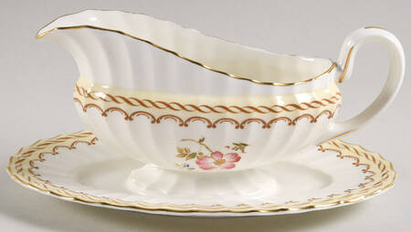 Kent Gravy Boat with Attached Underplate