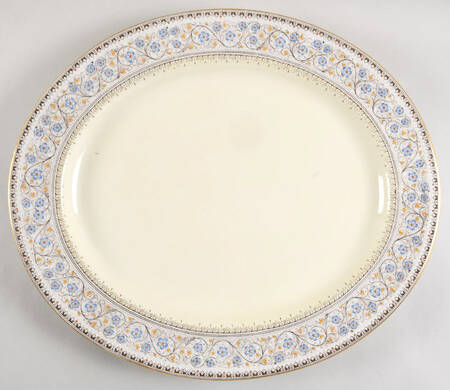 Lady Evelyn 17" Oval Serving Platter