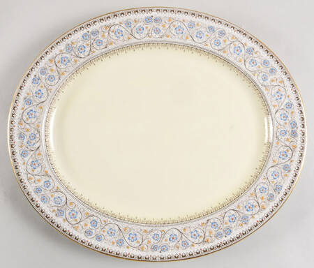 Lady Evelyn 15" Oval Serving Platter