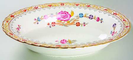 Lady Hamilton 10" Oval Vegetable Bowl