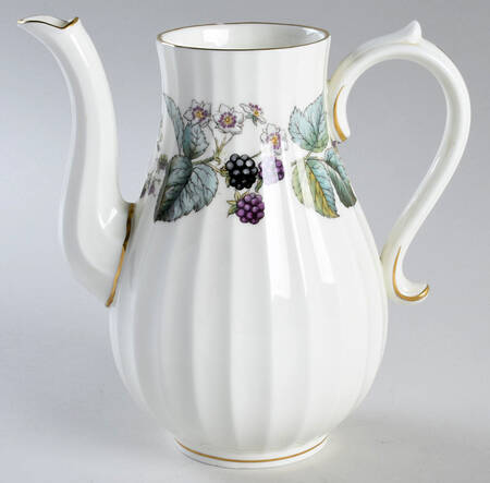 Lavinia (White Body, Bone) Small Coffee Pot No Lid