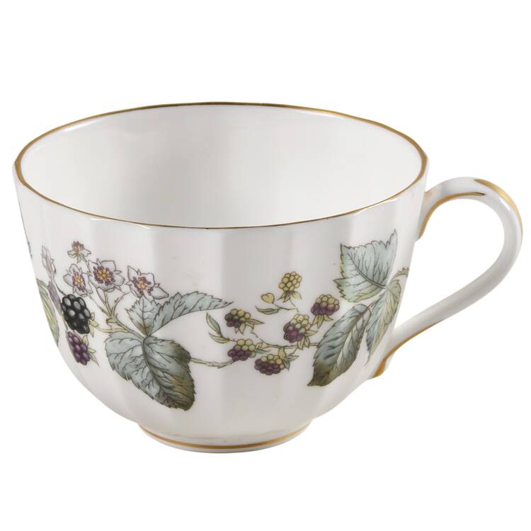 Lavinia (White Body, Bone) Flat Cup