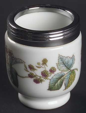 Lavinia (White Body, Bone) Egg Coddler No Lid