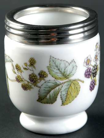Lavinia (White Body, Bone) Egg Coddler No Lid
