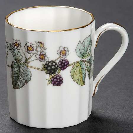 Lavinia (White Body, Bone) Flat Demitasse Cup