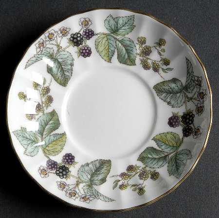 Lavinia (White Body, Bone) Saucer for Demitasse Cup