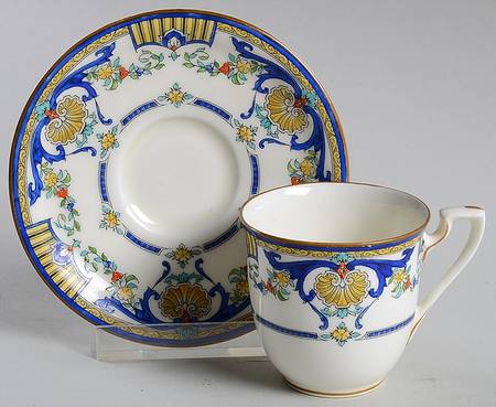 Lille Flat Demitasse Cup & Saucer Set