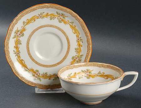 Lorna Doone Flat Cup & Saucer Set