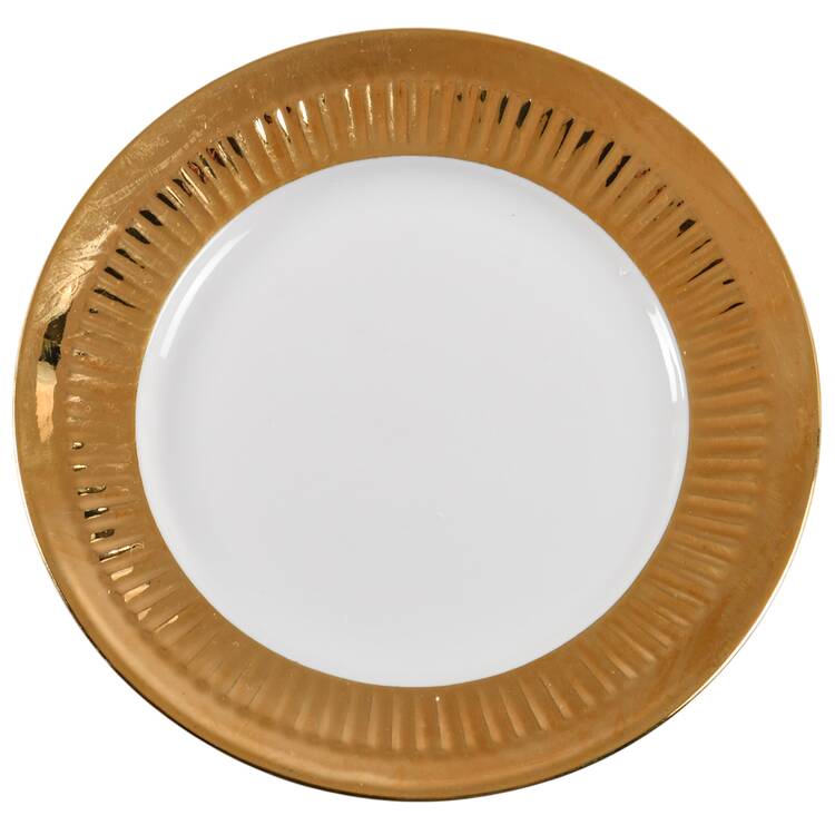 Lustre Gold Bread & Butter Plate