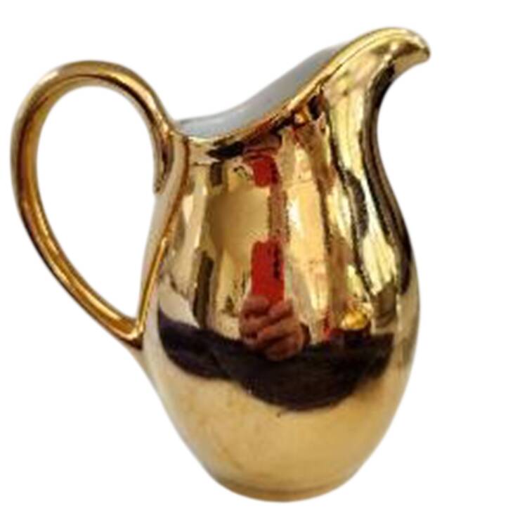 Lustre Gold Creamer