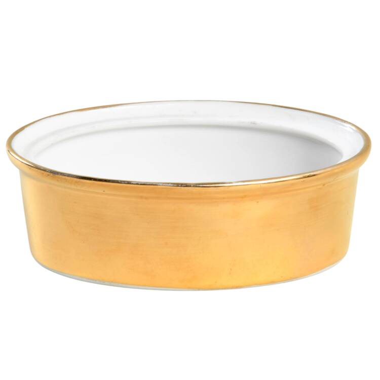Lustre Gold Individual Casserole No Lid
