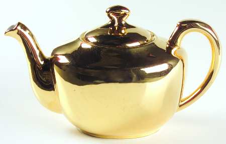Lustre Gold Teapot & Lid