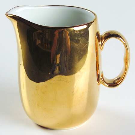 Lustre Gold Creamer