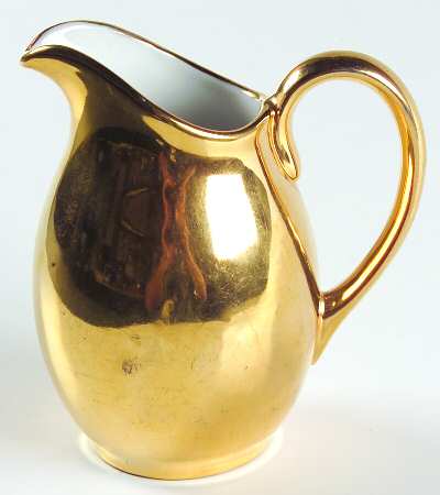 Lustre Gold Creamer