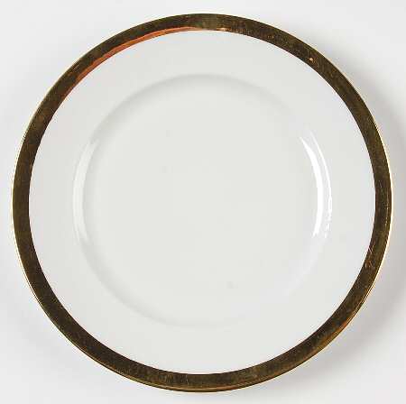 Lustre Gold Salad Plate
