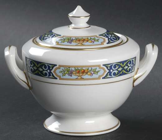 Manor House Sugar Bowl & Lid